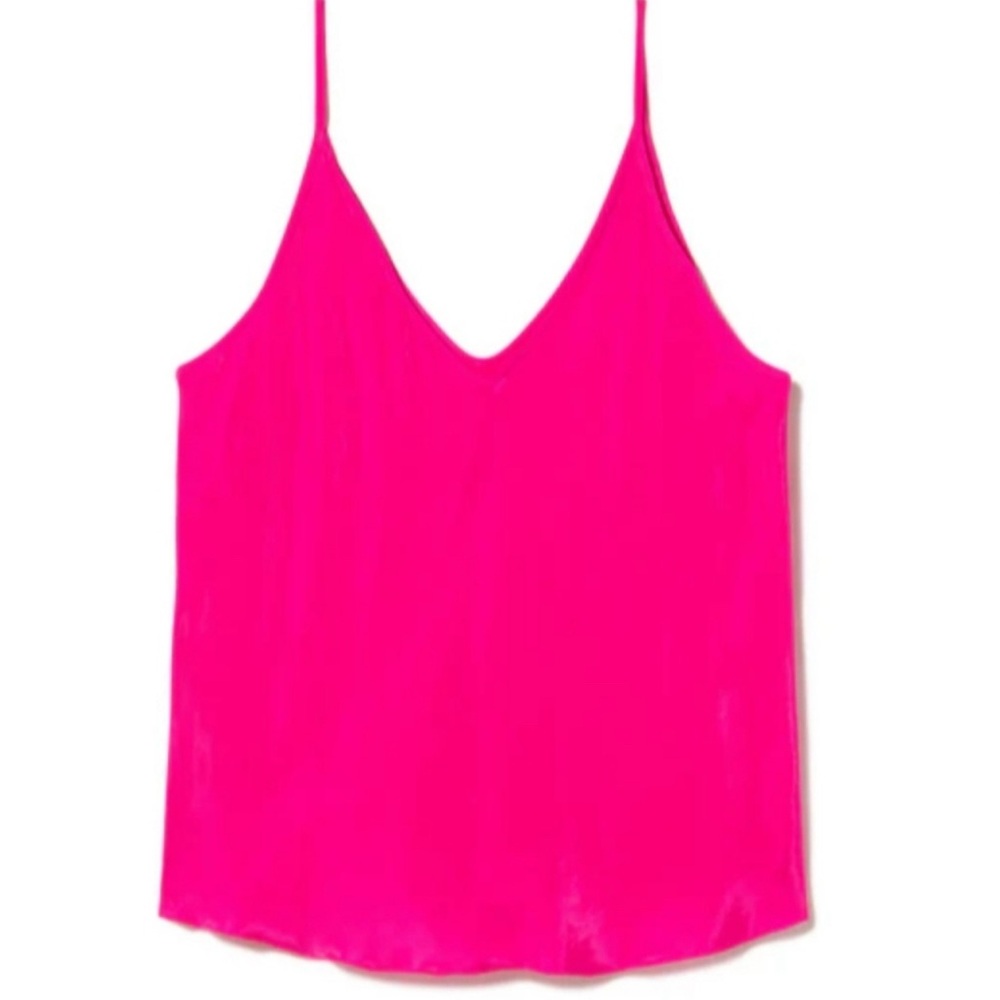 Left On Friday Pink Sleeveless Camisole